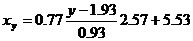 Выборочное уравнение прямой линий регрессии по данным приведенным в корреляционной таблице